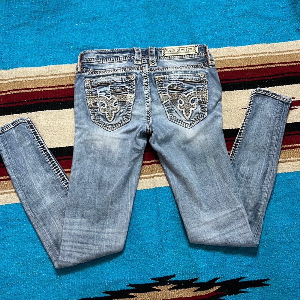 Rock Revival jeans Nakita skinny 🩵 SZ 27